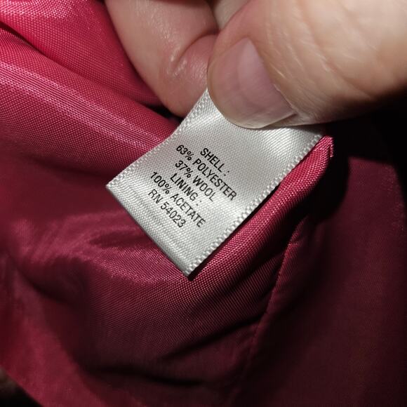 Pink Tweed/Wool Banana Republic Mini Skirt. Size 6 - Picture 5 of 5